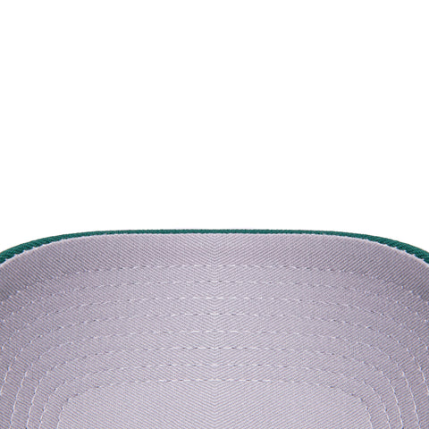 New Era 9Forty A-Frame Los Angeles Dodgers 40th Anniversary Patch Word Snapback Hat - Black, Green