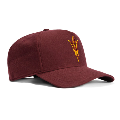 47 Brand Offside Arizona State Sun Devils Adjustable Snapback Hat - Maroon