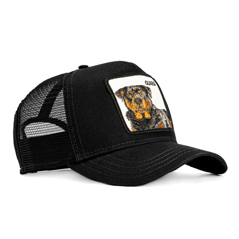 Goorin Bros The Guard Dog Adjustable Trucker Snapback Hat - Black