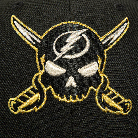 New Era 59Fifty Tampa Bay Lightning 30th Anniversary Patch Gasparilla Hat - Black