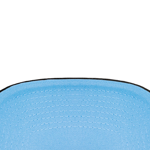 New Era 9Forty A-Frame Los Angeles Dodgers 40th Anniversary Patch Flame Snapback Hat - Navy, Black