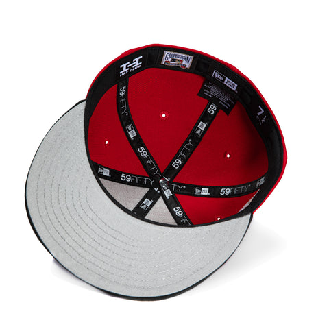 New Era 59Fifty New York Yankees 1939 All Star Game Patch Rose Hat - Red, Black