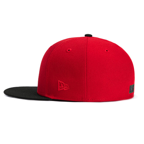 New Era 59Fifty New York Yankees 1939 All Star Game Patch Rose Hat - Red, Black
