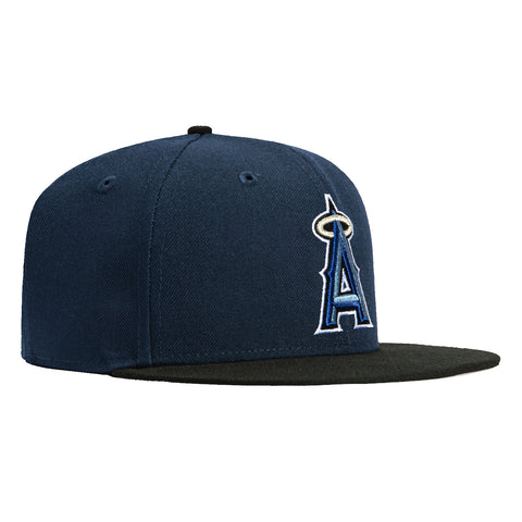 New Era 59Fifty Los Angeles Angels Hat - Navy, Black, White