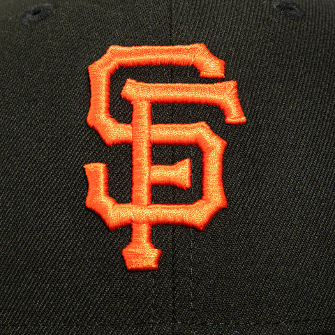 New Era 59Fifty San Francisco Giants Korea Flag Patch Hat - Black, Orange