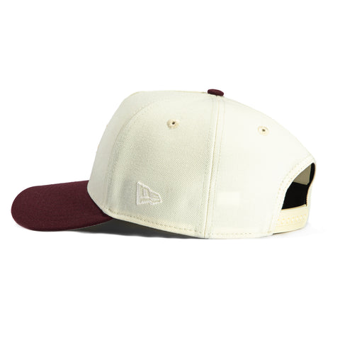 New Era 9Forty A-Frame Arizona State Sun Devils Sparky Flame Hat - White, Maroon