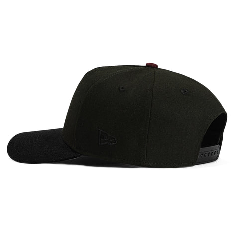New Era 9Forty A-Frame Arizona State Sun Devils Sparky Flame Hat - Black