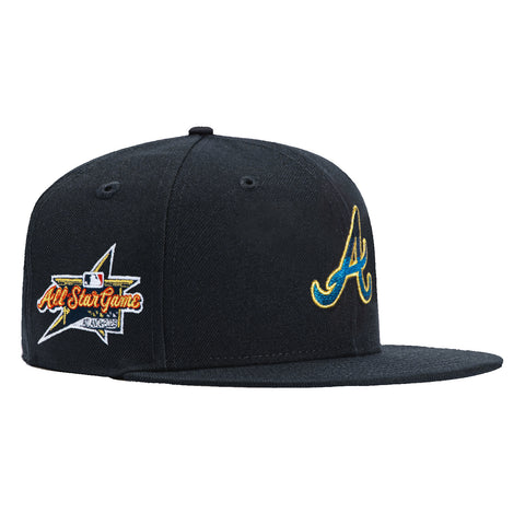 New Era 59Fifty Atlanta Braves 2025 All Star Game Patch Gradient Hat - Navy