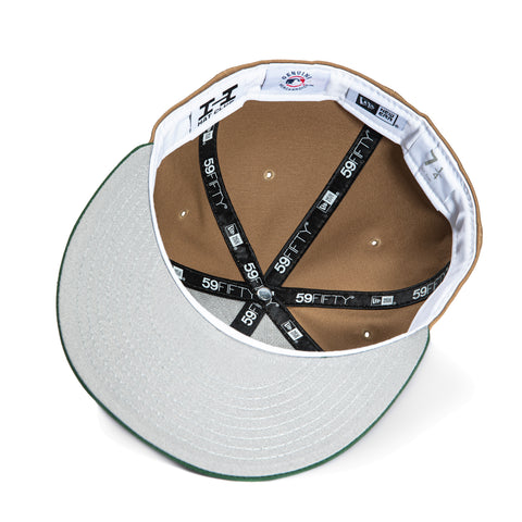 New Era 59Fifty Atlanta Braves 2025 All Star Game Patch Stars Hat - Khaki, Green