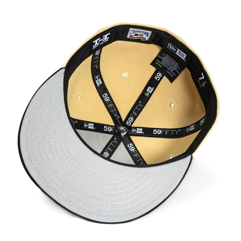 New Era 59Fifty San Francisco Giants Battle of the Bay Patch Script Hat - Tan, Black, White, Orange