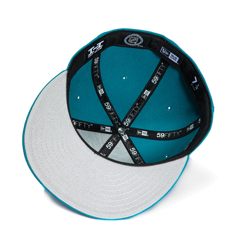 New Era 59Fifty San Jose Sharks Logo Patch 1991 Hat - Teal