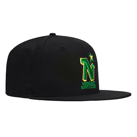 New Era 59Fifty Minnesota North Stars Hat - Black