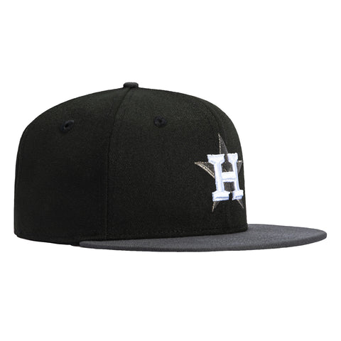 New Era 59Fifty Houston Astros Hat - Black, Graphite