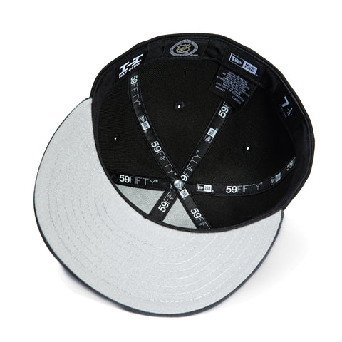 New Era 59Fifty Chicago Blackhawks Hat - Black, Graphite