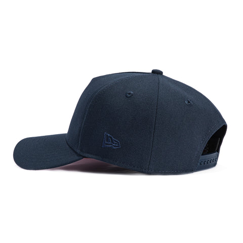 New Era 9Forty A-Frame Los Angeles Dodgers 2025 Tokyo Series Ohtani Patch Snapback Hat - Navy, White, Pink