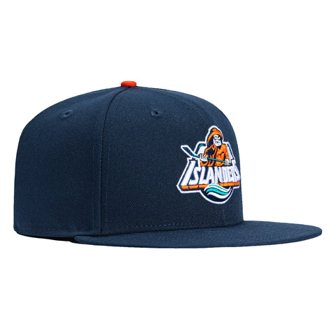 New Era 59Fifty New York Islanders Reversed Retro Hat - Navy