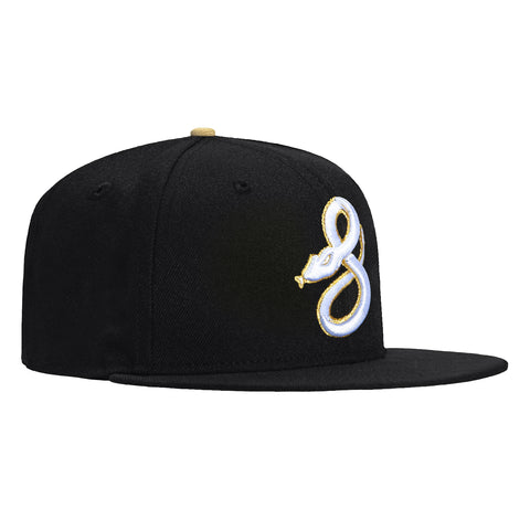 New Era 59Fifty Arizona Diamondbacks City Connect Hat - Black, White, Metallic Gold