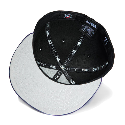 New Era 59Fifty Colorado Rockies 2025 City Connect Game Hat - Black, Purple
