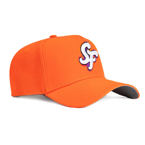 New Era 9Forty A-Frame City Connect San Francisco Giants Game Snapback Hat - Orange