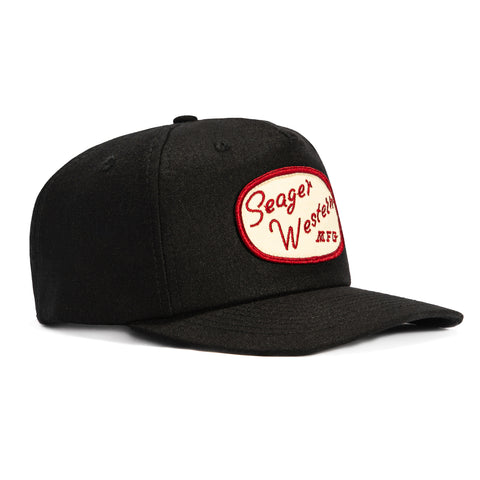 Seager Garland Snapback Hat - Black