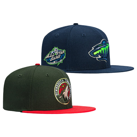 New Era 59Fifty NBA x NHL Crossover Minnesota Pack