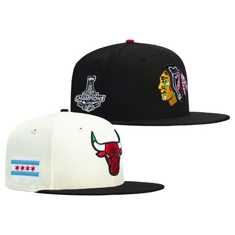 New Era 59Fifty NBA x NHL Crossover Chicago Pack