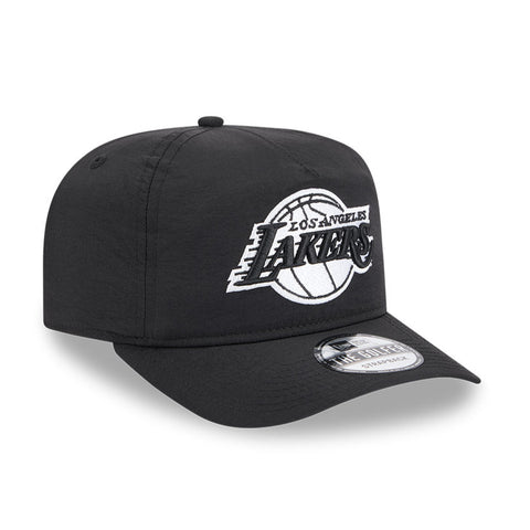New Era Golfer Everyday Nylon Los Angeles Lakers Strapback Hat - Black