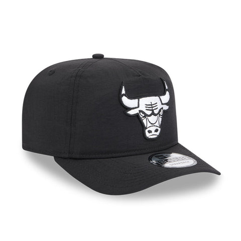 New Era Golfer Everyday Nylon Chicago Bulls Strapback Hat - Black