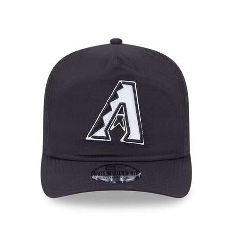 New Era Golfer Everyday Nylon Arizona Diamondbacks Strapback Hat - Black