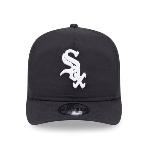 New Era Golfer Everyday Nylon Chicago White Sox Strapback Hat - Black