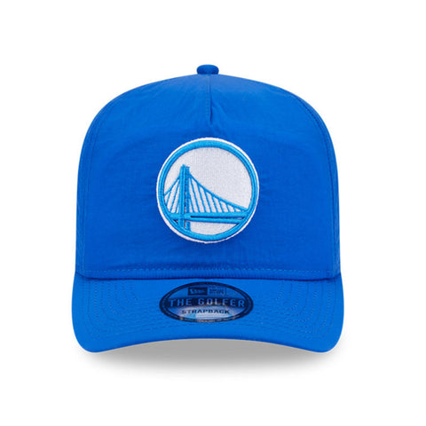New Era Golfer Everyday Nylon Golden State Warriors Strapback Hat - Light Royal
