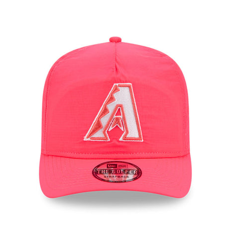 New Era Golfer Everyday Nylon Arizona Diamondbacks Strapback Hat - Infrared