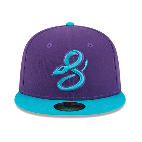 New Era 59Fifty Arizona Diamondbacks 2025 City Connect Snake Game Hat - Purple, Teal