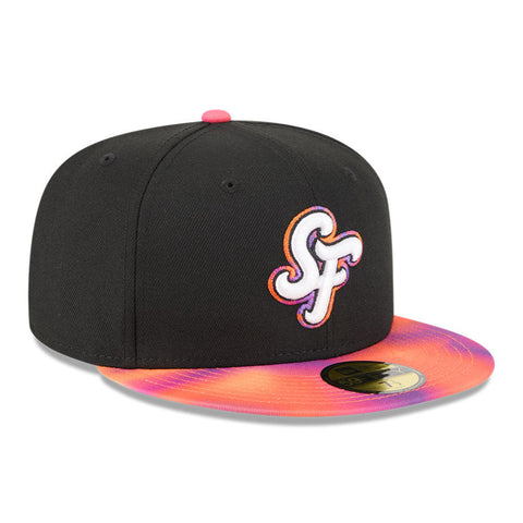 New Era 59Fifty San Francisco Giants 2025 City Connect Game Hat - Black, Orange, Purple
