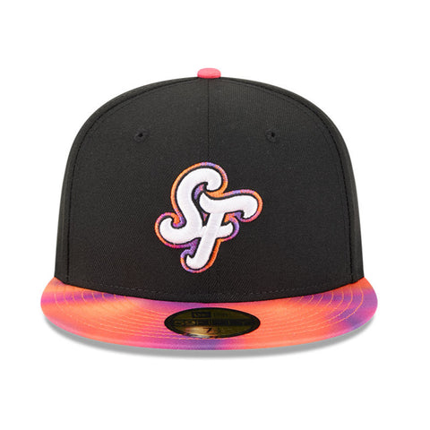 New Era 59Fifty San Francisco Giants 2025 City Connect Game Hat - Black, Orange, Purple