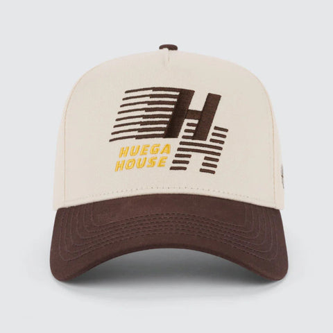 Huega House Legacy Snapback Hat - Tan, Brown