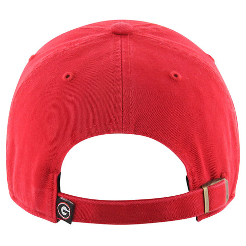 47 Brand Georgia Bulldogs Adjustable Cleanup Hat - Red
